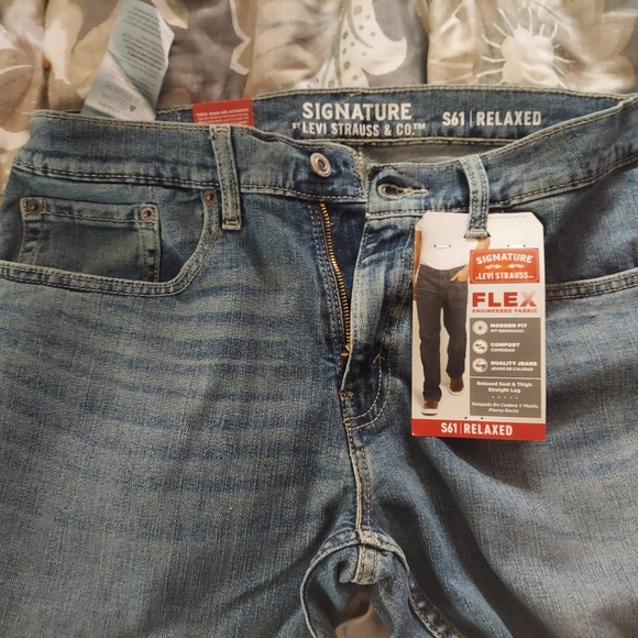 Men's Levi's signature Levi-Strauss jeans 32 by 32 - Picture 5 of 7